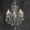 Łazienkowa lampa wisząca Tabitha 61384 Endon crystals glamour IP44 chrom