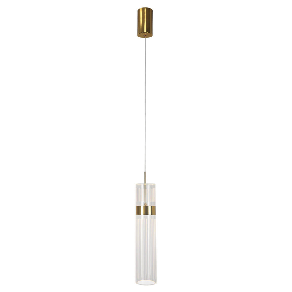 Wisząca lampa Ambiente LP-1510/1P GD LED 6W 3000-6000K sopel nad stół złota