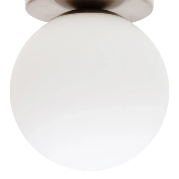 Salonowa lampa sufitowa Hotel Mood 41488 okrągła biała srebrna