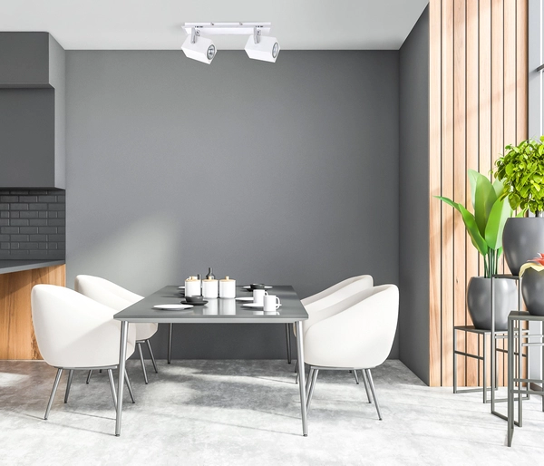 Reflektor sufitowy Mateo FH31152AJA3 Italux z regulacją biała