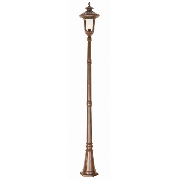 Lampa stojąca ogrodowa Chicago Chicago CC5-M Elstead metalowa brązowa