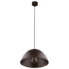 Salonowa lampa wisząca Faro 4332 nad stół zwis metalowa brązowa