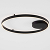 Nasufitowa lampa SULLANA LE44872 LED 60W 3000K ring okrąg czarna