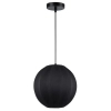 Loftowa wisząca lampa Dana ML1806 kula z tkaniny czarny