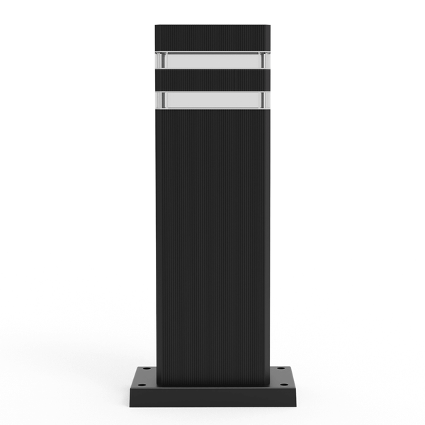 Metalowy słupek ogrodowy Vini EKO0735 Eko-light IP54 czarny