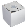 Nasufitowa lampa Parana 10717 IP44 kwadrat do łazienki chrom