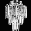 Pałacowa LAMPA sufitowa E1813/3+3 CR kryształowa OPRAWA crystal glamour chrom