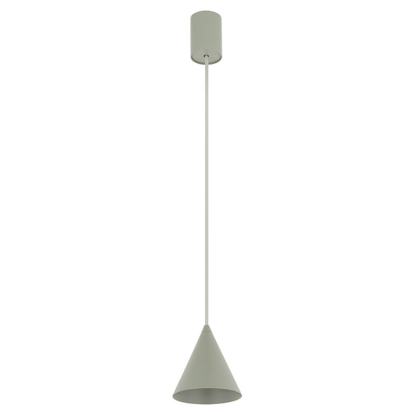 Trójkątna lampa nad stół ZENITH 11492 wisząca szałwiowy