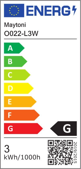 Lampa wpustowa schodowa Via Urbana O022-L3W LED 3W podtynkowa IP54 biała