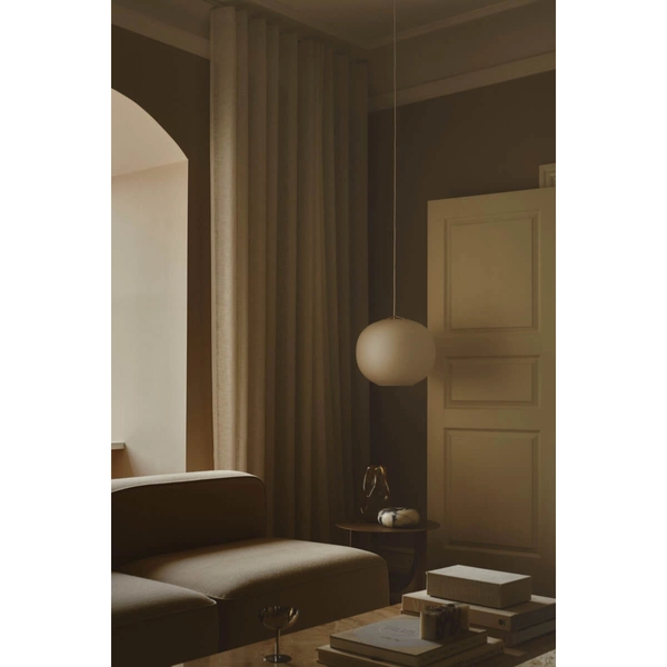 Szklana lampa wisząca Navone 2420103001 kula ball biały