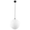 Zwisająca lampa do jadalni Esme 5671 minimalistyczna czarna biała