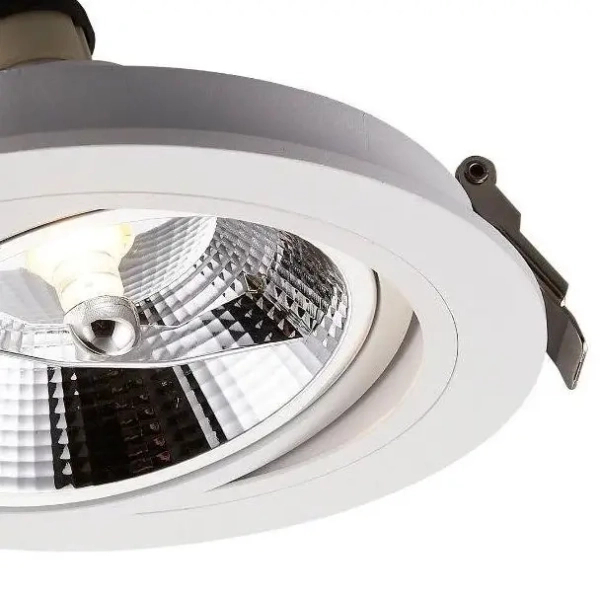 Wpuszczana Lampa sufitowa Chuck ARGU10-054-N regulowane oczko białe