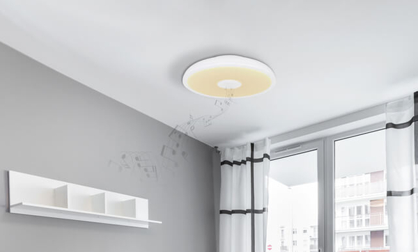 Nasufitowa lampa Raffy 41366W bluetooth LED 18W 3000-6500K biała