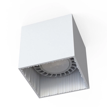 Biała kostka natynkowa Groove 7793 sufitowa lampa do jadalni