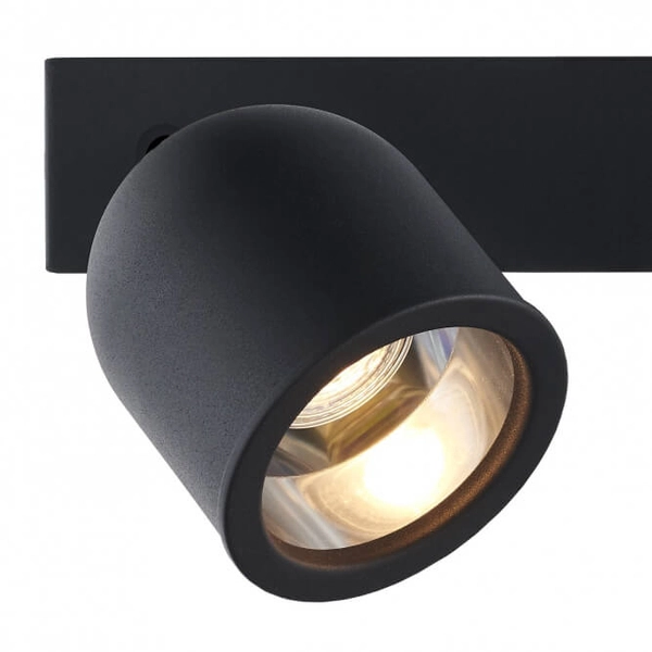 Sufitowa lampa reflektorowa SPARK 50946402 Kaspa do gabinetu czarna