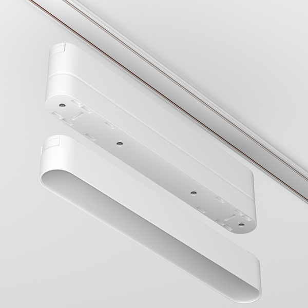 Adapter do magnetycznych szyn regulowany Radity TRA084FC-11LW biały