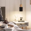 Lampa wisząca nad stół tuba Vita ABR-ZE27-VITA-C do kuchni czarna
