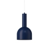 Wisząca lampa granatowa VITRUM 1xE27 nad wyspę dzwonek 41599