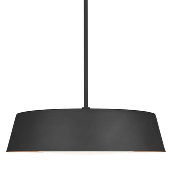 Wisząca lampa okragła Asher FE-ASHER-5P-MB do kuchni czarny