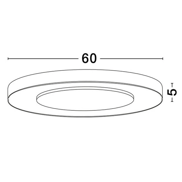 Lampa sufitowa COLQUIRI LE44866 LED 37W 2700-4000K regulacja barwy biała