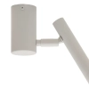 Ruchomy plafon do salonu Sopel 41472 regulowany tubka szary