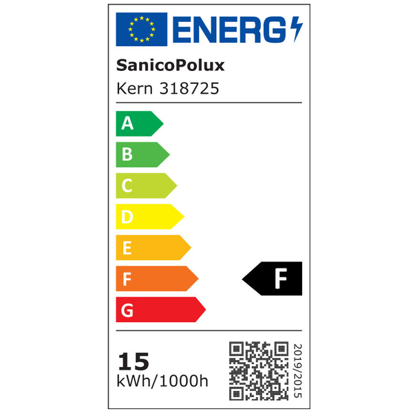 Sufitowa lampa złota KERN 318725 okrągły plafon LED 15W 4000K