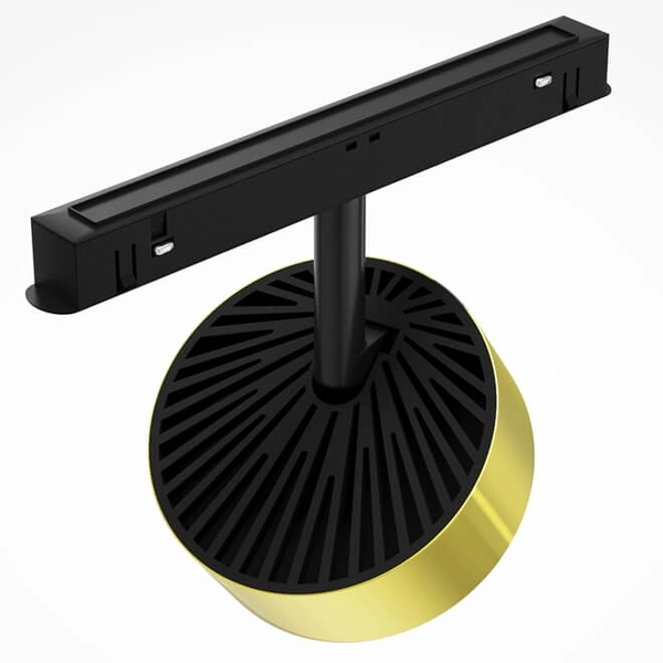 Szynowa magnetyczna lampa Rado TR040-2-18W3K-BBS LED 18W 3000K ścieżka świetlna mosiądz