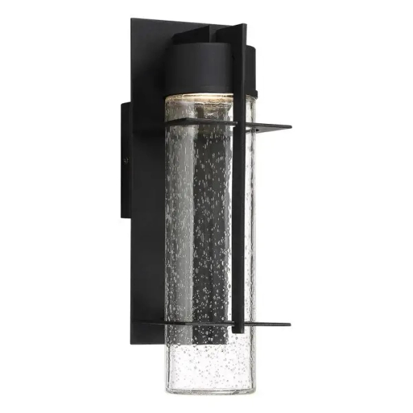 Ścienna lampa na taras Eames QN-EAMES-LED-M-EK LED 10W 3000K IP44 czarny