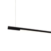 Loftowa LAMPA wisząca HORIZON  P0358D Maxlight metalowa OPRAWA listwa LED 26W 3000K zwis czarny