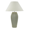 Ceramiczna lampa stołowa Rosario ROS4239-CLE1633 Dar Lighting tkanina szary