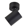 Regulowana LAMPA sufitowa SNOW LP-731/1W BK Light Prestige metalowa OPRAWA spot reflektorek tuba czarna
