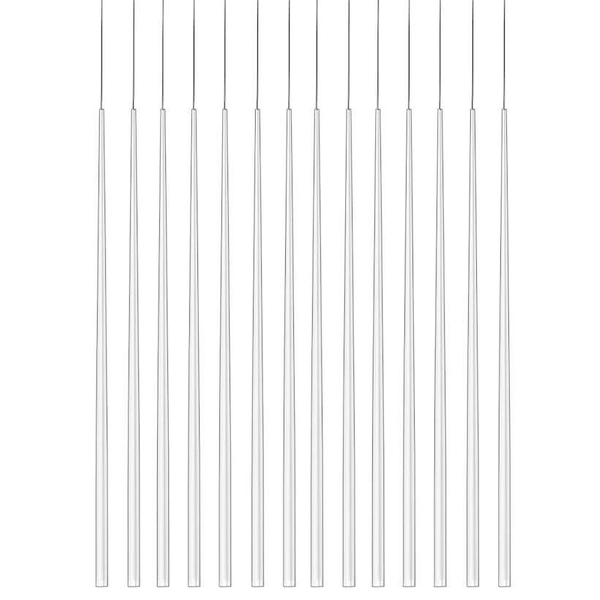 Loftowa lampa wisząca Louise AZ3425 LED 42W 3000k nad wyspę biała