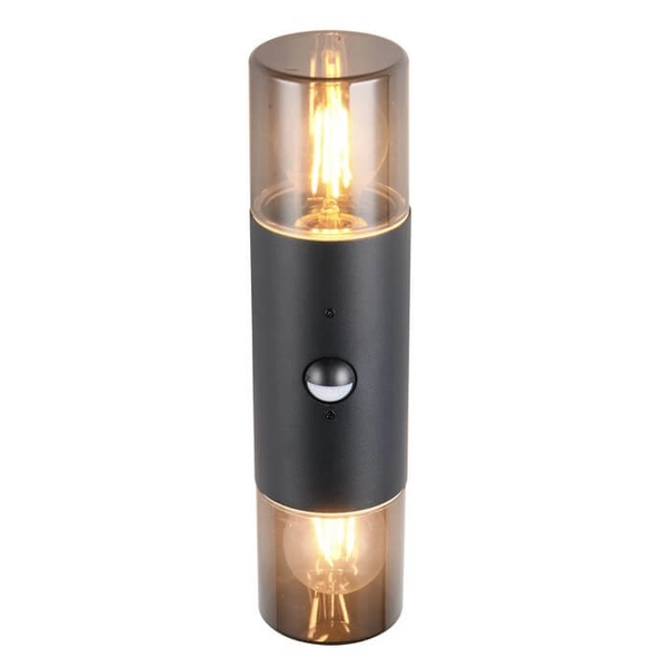 Elewacyjna lampa z czujnikiem ruchu Hoosic 222260232 IP44 czarny