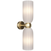 Lampa ścienna Antic MOD302WL-02W szklana złota biała
