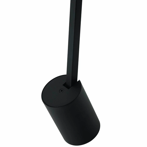 LAMPA sufitowa Tuka Nero L Orlicki Design regulowana OPRAWA metalowa downlight tuba czarna