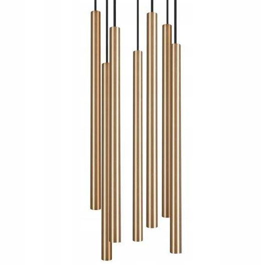 Lampa wisząca LASER 8921 Nowodvorski kaskada sopli przedpokoju mosiądz