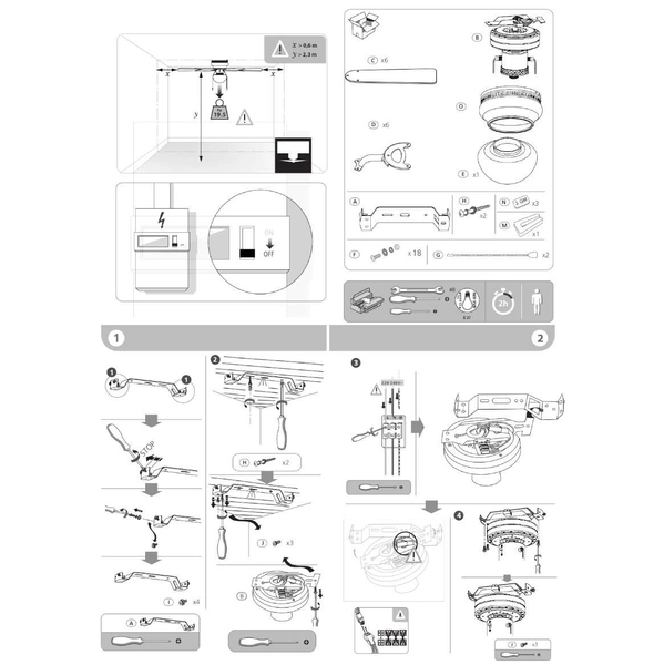 LAMPOWENTYLATOR sufitowy UGO 0307 Globo drewniana OPRAWA plafon WIATRAK z regulacją obrotów nikiel brązowy grafitowy