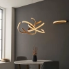 Modernistyczna lampa wisząca Lorenzo 97614 LED 48W 3000K złota
