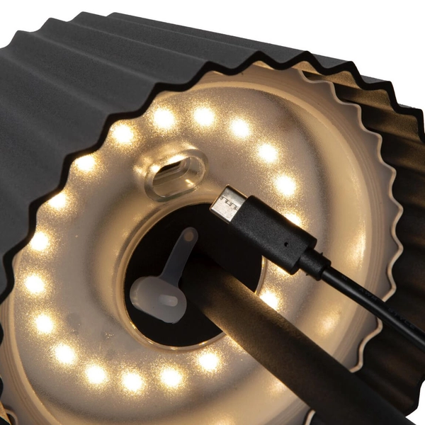 Zewnętrzna lampa stojąca Justine outdoor LED 2W 2700K czarna