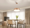 Ledowa wisząca lampa Emma AZ5095 60W 3000-6500K zmienna barwa złota