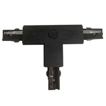 Łącznik szynowy T-kształtny 8070 Zumaline 3-obwodowy czarny