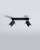 Spot LAMPA sufitowa SL.0092 regulowana OPRAWA reflektorowa listwa metalowa czarna