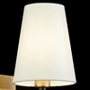 LAMPA ścienna ZARAGOZA H001WL-01BS Maytoni klasyczna OPRAWA abażurowa mosiądz