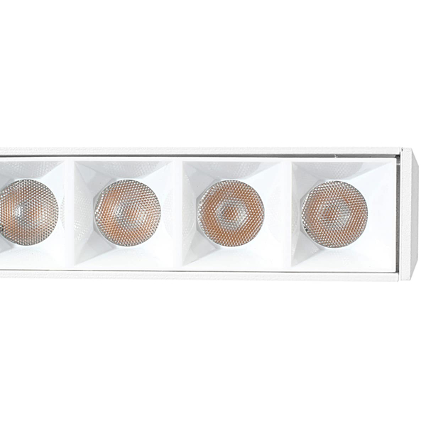 Magnetyczna oprawa z diodami szynowa 846 Domeno LED 24W 3000K metalowa biała