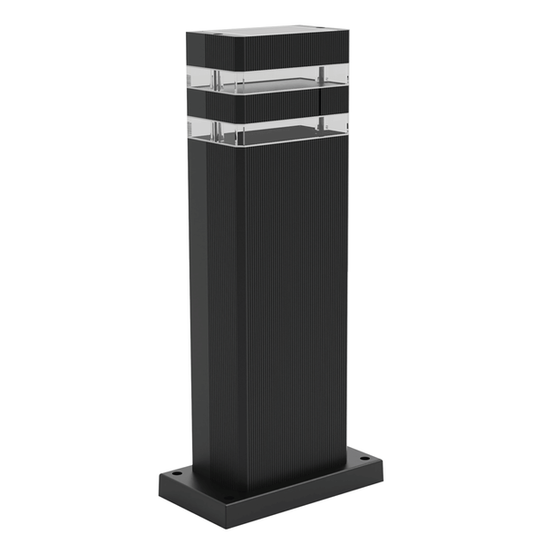 Metalowy słupek ogrodowy Vini EKO0735 Eko-light IP54 czarny