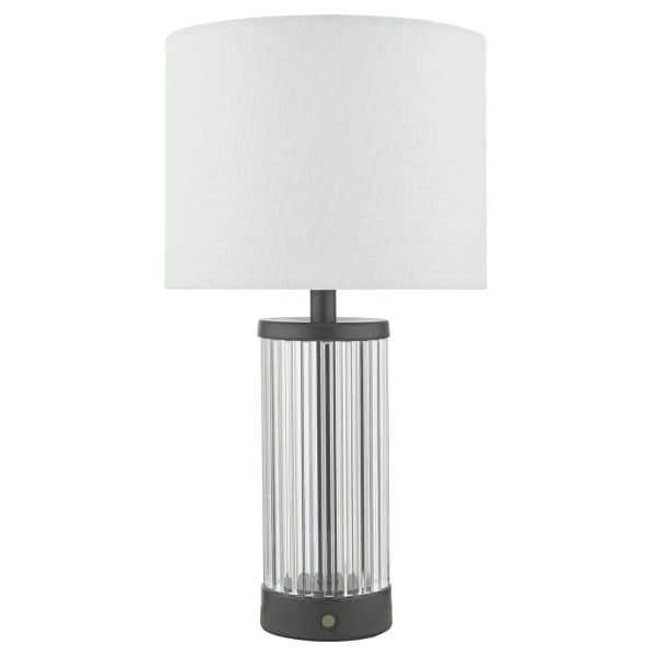 Dotykowa lampa stołowa Enrico ENR4122 LED 2,4W 3000K szklana czarny