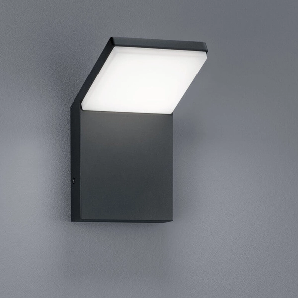 Ścienna lampa ogrodows Pearl 221160142 LED 8W 3000K IP54 antracyt