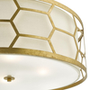 Okrągła lampa wisząca EPSTEIN EPS0412 nad stół złoty