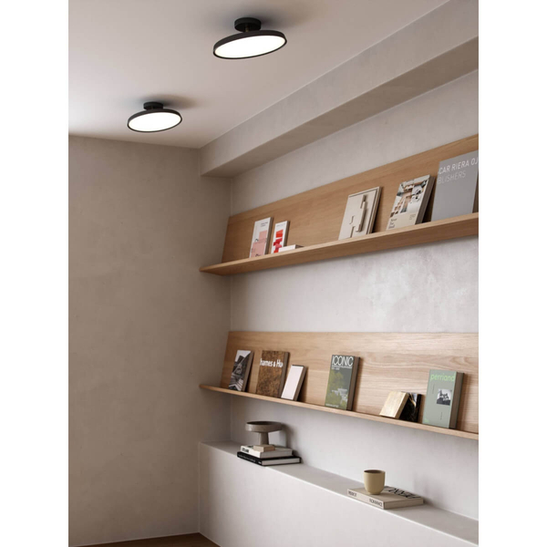 Okrągła lampa sufitowa Kaito 2320546003 LED 15W 3000K czarny