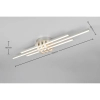 Sufitowa oprawa CINTO R67873107 srebrna LED 20W 3000K ściemnialna